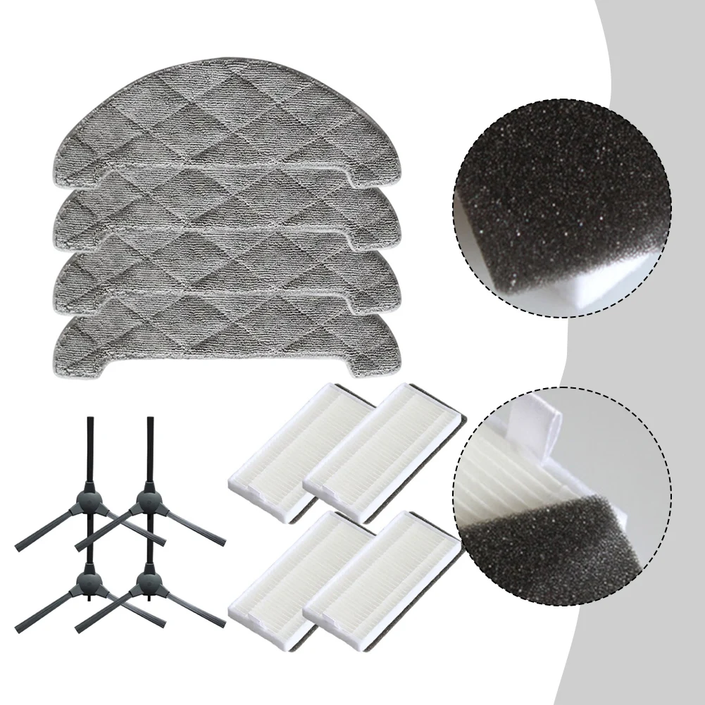 ل Tuvio TR04MLBB جزء الملحقات فرشاة جانبية فلتر Hepa ممسحة استبدال عدة اللوازم المنزلية تنظيف أجزاء المكنسة في الأوراق المالية