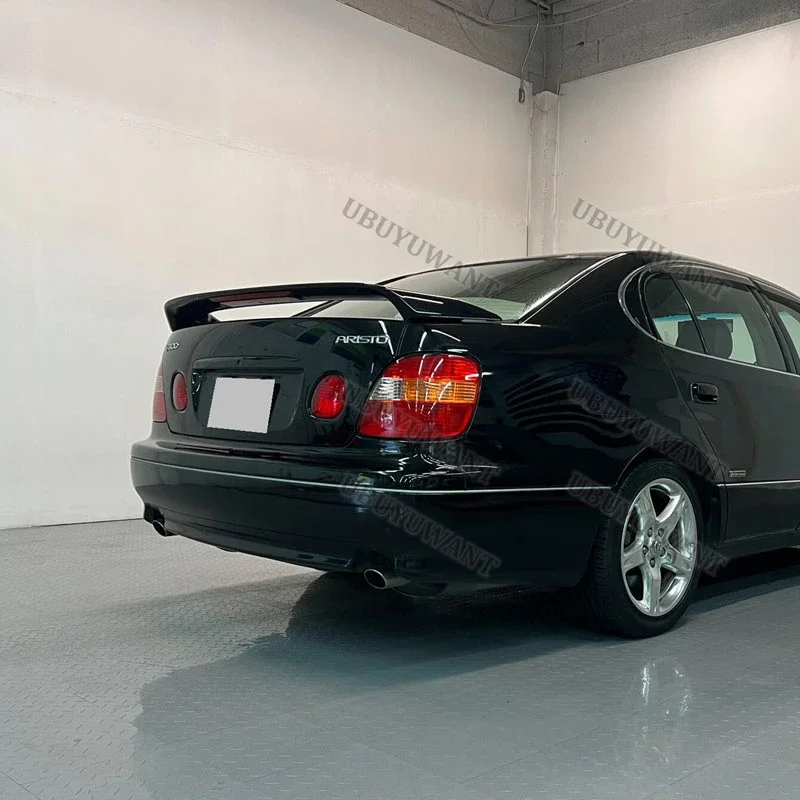 For Lexus GS300 GS430 1998--2005 ABS Plastic Rear Trunk Wing Tail Car Body Kit Accessories