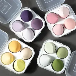 4pcs/set Color Mixing Beauty Egg Beauty Sponge Makeup SpongeMakeup Tools Foundation Make-up Facial Makeup Tools Makeup