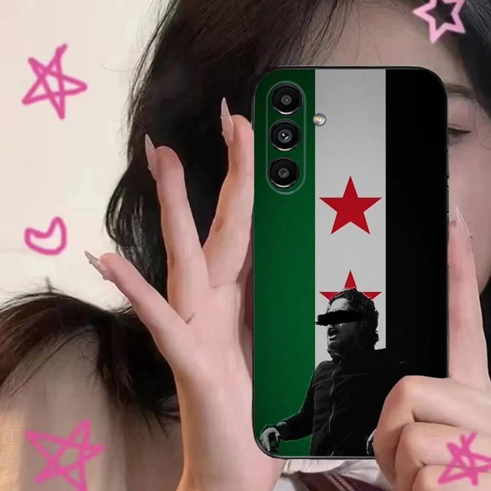 Syrian Syria Flag  Phone Case For Samsung S24,S21,S22,S23,S30,Ultra,S20,Plus,Fe,Lite,Note,10,9,5G Black Soft Cover