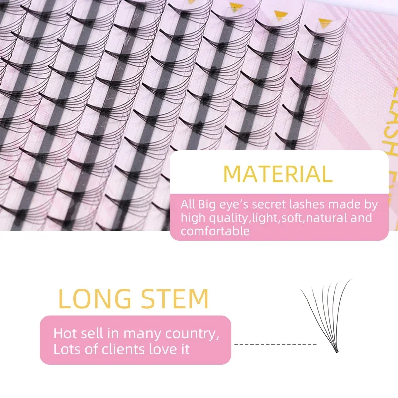 ARISON 3D/4D/6D Premade Fans Wimpers Korte Steel Russische Volume Wimper Extensions Valse Lash Maquillage Femme Hoge kwaliteit Cilia