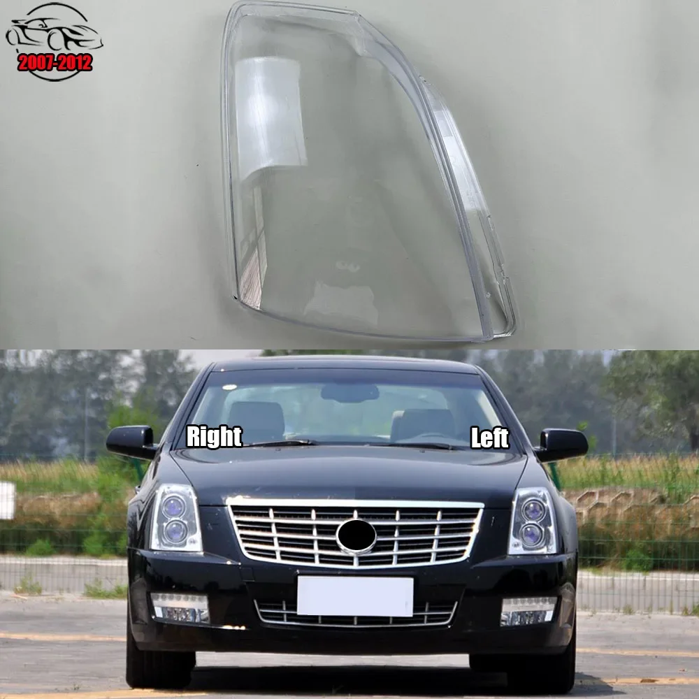 

For Cadillac SLS 2007 2008 2009 2010 2011 2012 Headlamps Transparent Cover Lampshade Headlight Cover Shell Lens Glass Lamp