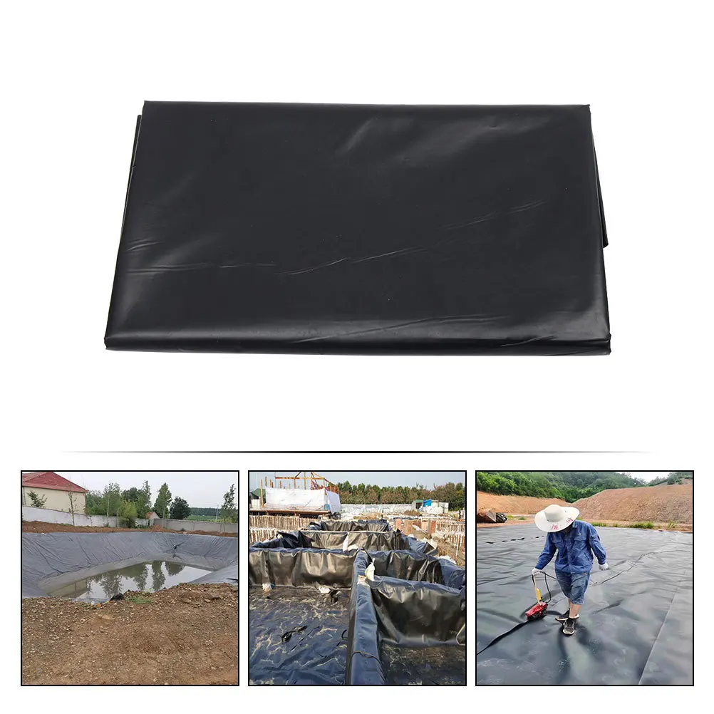 بطانة بركة السمك HDPE غشاء مقاوم للماء لبرك الحديقة EPDM القماش المشمع احباط طلاء حمام السباحة ميزة المياه بطانة