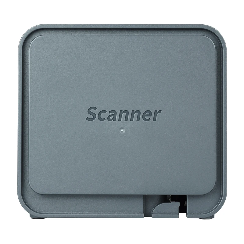 2025 New 2D QR Code Barcode Scanner Desktop Handsfree Table Top Code Reader with ultra High Performance