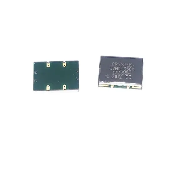 CVHD-950X-122.880 122.88MHZ voltage controlled crystal SMD VCXO CRYSTEK femtosecond