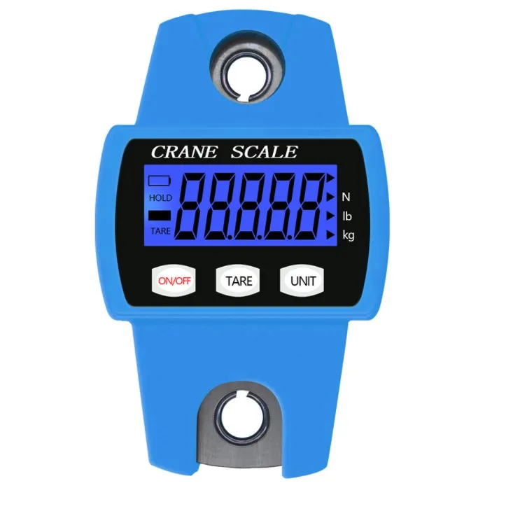 660lb Digital Mini Electric Crane Scale Hanging Scale S-Shape Stainless Steel Hook LCD Display Battery Powered Maximum 150kg