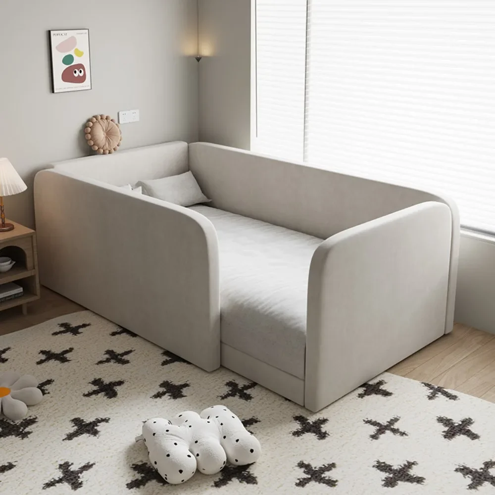 Teenage Girls Children Beds Minimalist Frames Luxury Modern Bed Aesthetic Upholstery Muebles Para El Hogar Home Furniture
