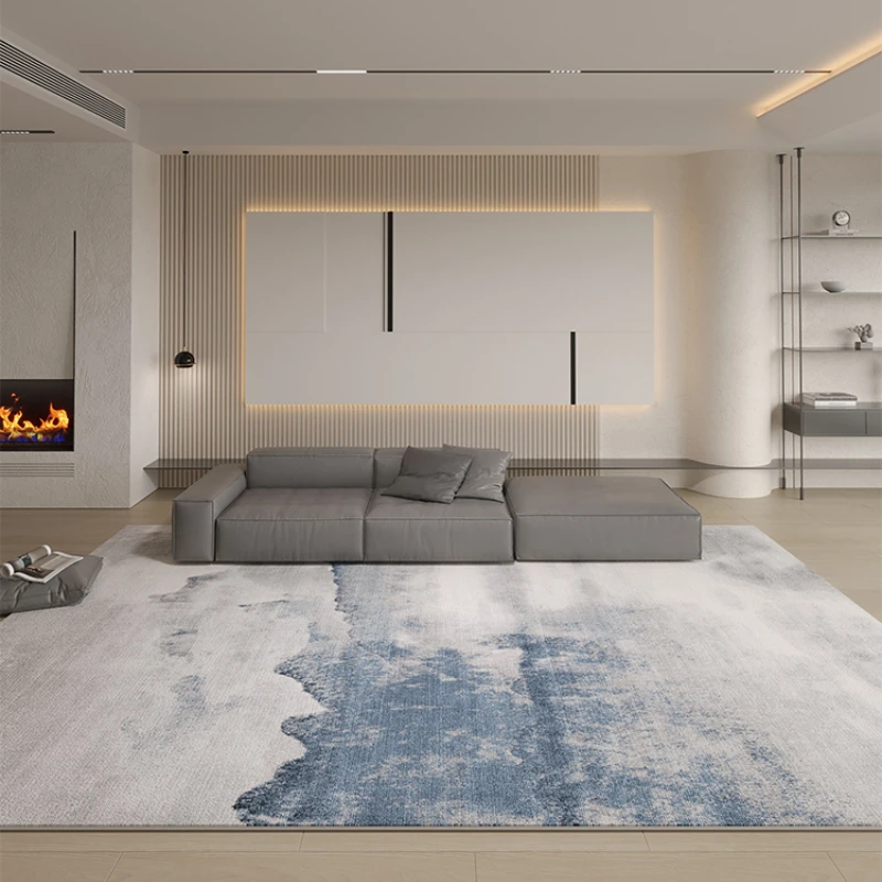 Modern Luxury Carpets for Living Room Large Area Bedside Carpet Minimalist Bedroom Decor Splash Ink Rug Washable Soft Floor Mat