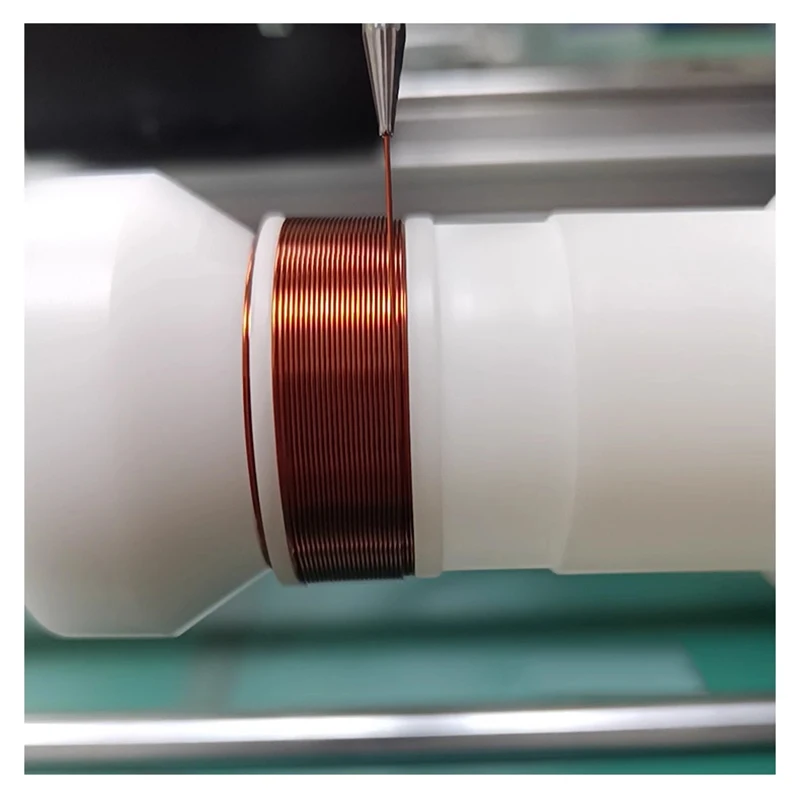 Ultra-high-speed parallel winding machine for small, precise meter counting of fish coils, fully automatic