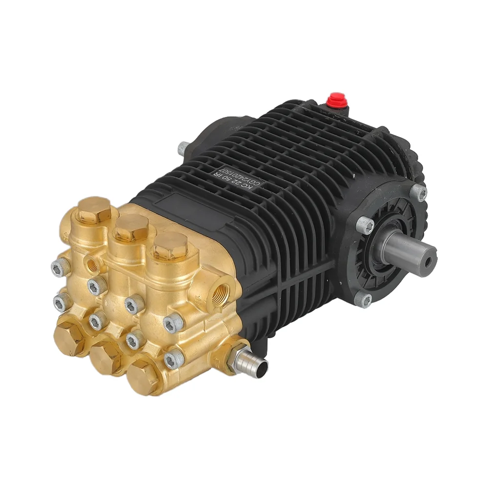 Triplex High Pressure Piston Pump 350Bar 15kw Pressure Pump High Pressure Pump With Gauge
