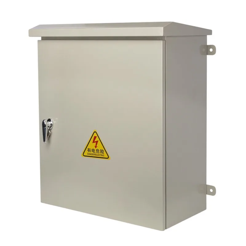Customized 304 stainless steel metal distribution box outdoor waterproof and dustproof wall-mounted power equipment