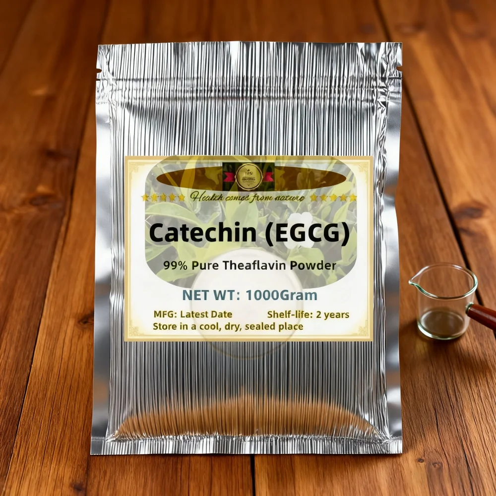 Global hot selling factory custom sealed aluminum foil bag packaging with 99% catchment/EGCG fast delivery for anti-aging and wr
