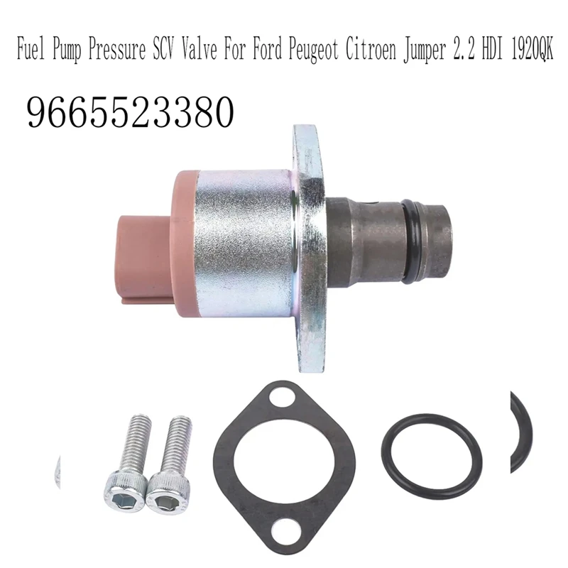 9665523380 Pump Pressure Suction Control Valve Metering Unit for Jumper 2.2 1920QK