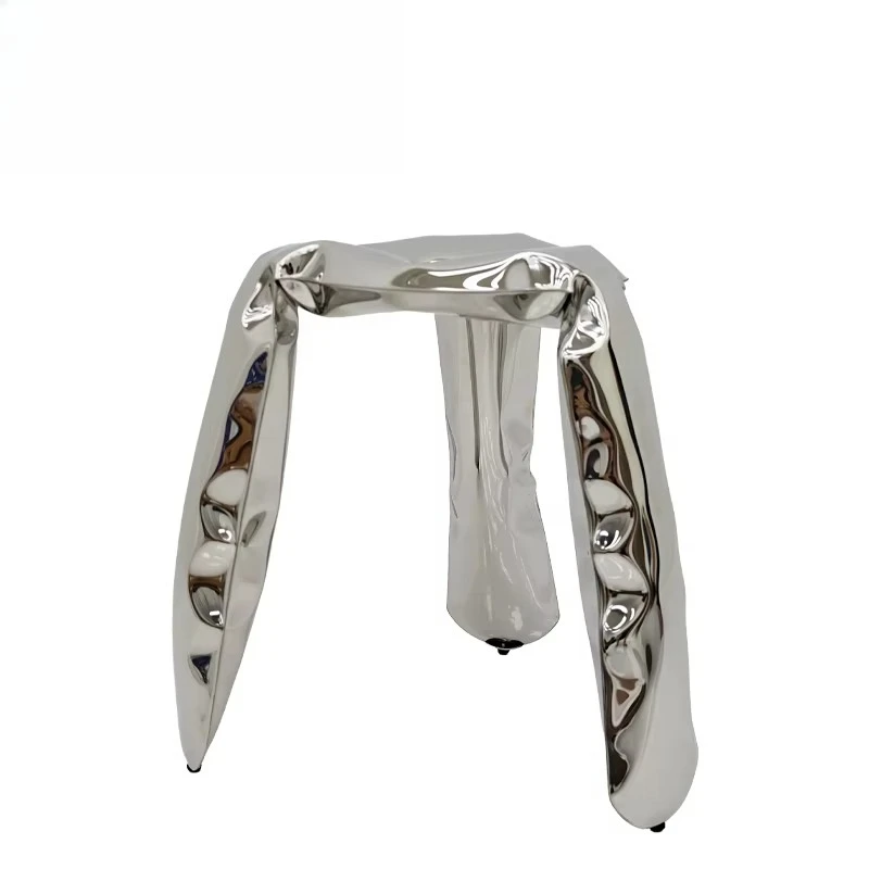

Stainless steel stool original unique personalized style home office restaurant exhibition