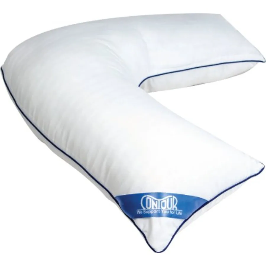 

L Shaped Bed and Body Support Pillow for Side Sleepers