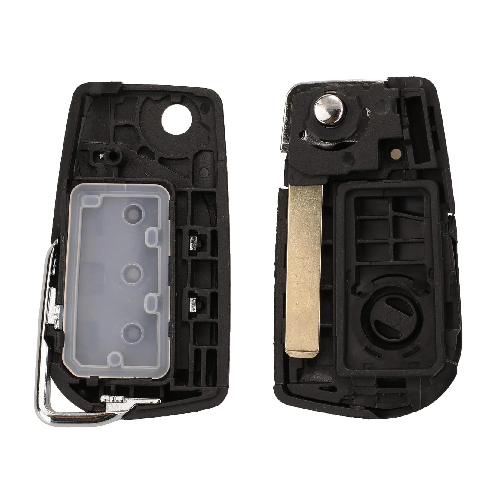 jingyuqin 2/3/4 Buttons Flip Folding Smart Car Key Shell Case For Toyota Corolla 2017 RAV4 Before 2013 Toy43 Toy48 VA2 Blade