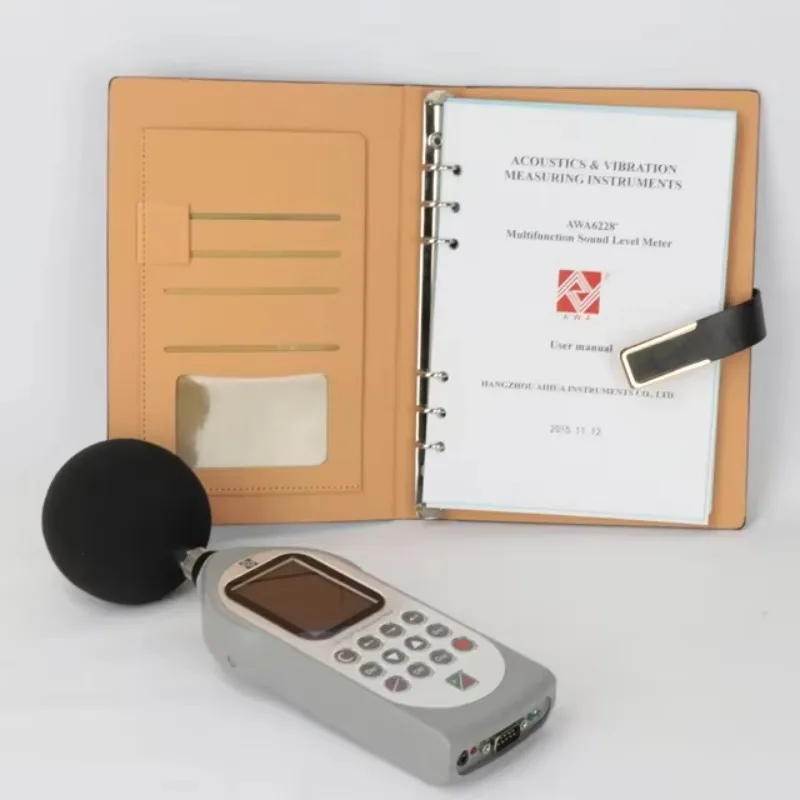 2026exclusive AWA6228+ Noise decibel meter sound level meter 20-142dB the oct analysis class 1 noise sound spectrum ana