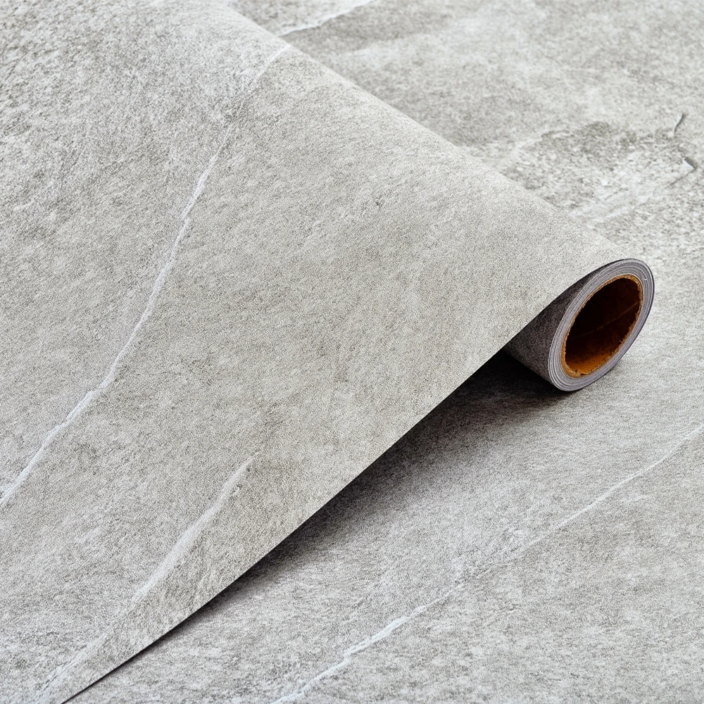 Retro PVC Thicken Industrial Cement Floor Stickers Self Adhesive Waterproof Anti Slip for Home Decorative Vinyl Floor Stickers