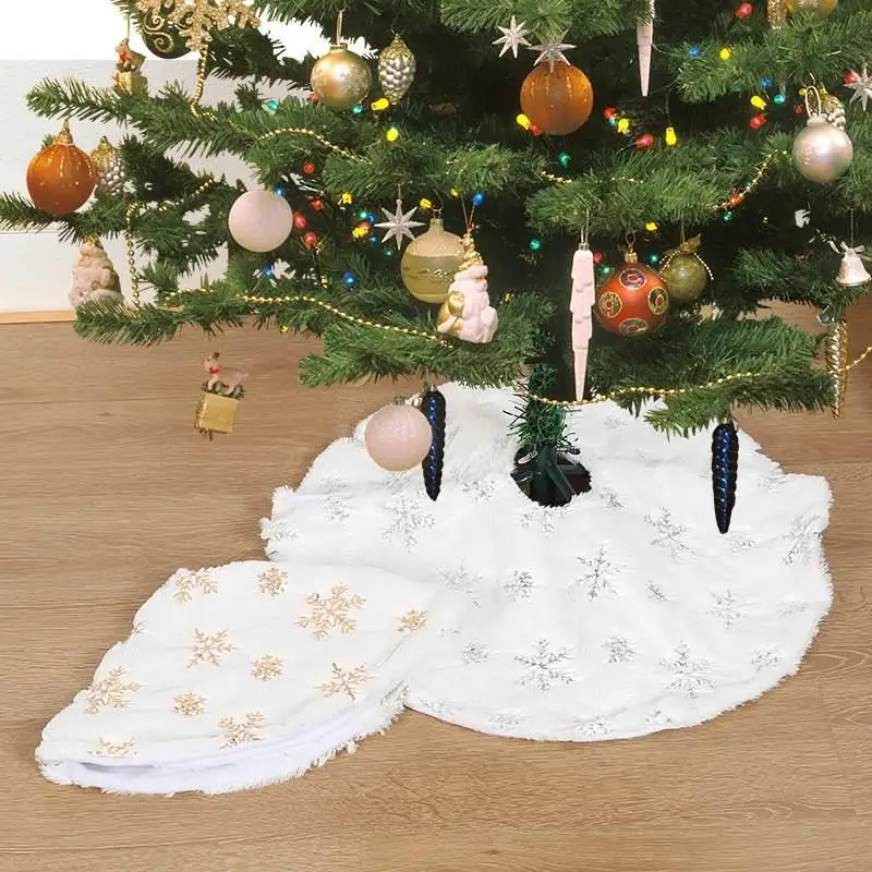 

Christmas Decoration 2025 Christmas Tree Skirt Classic Navidad Tree Carpet Home Party Christmas Tree Decoration New Year Gift