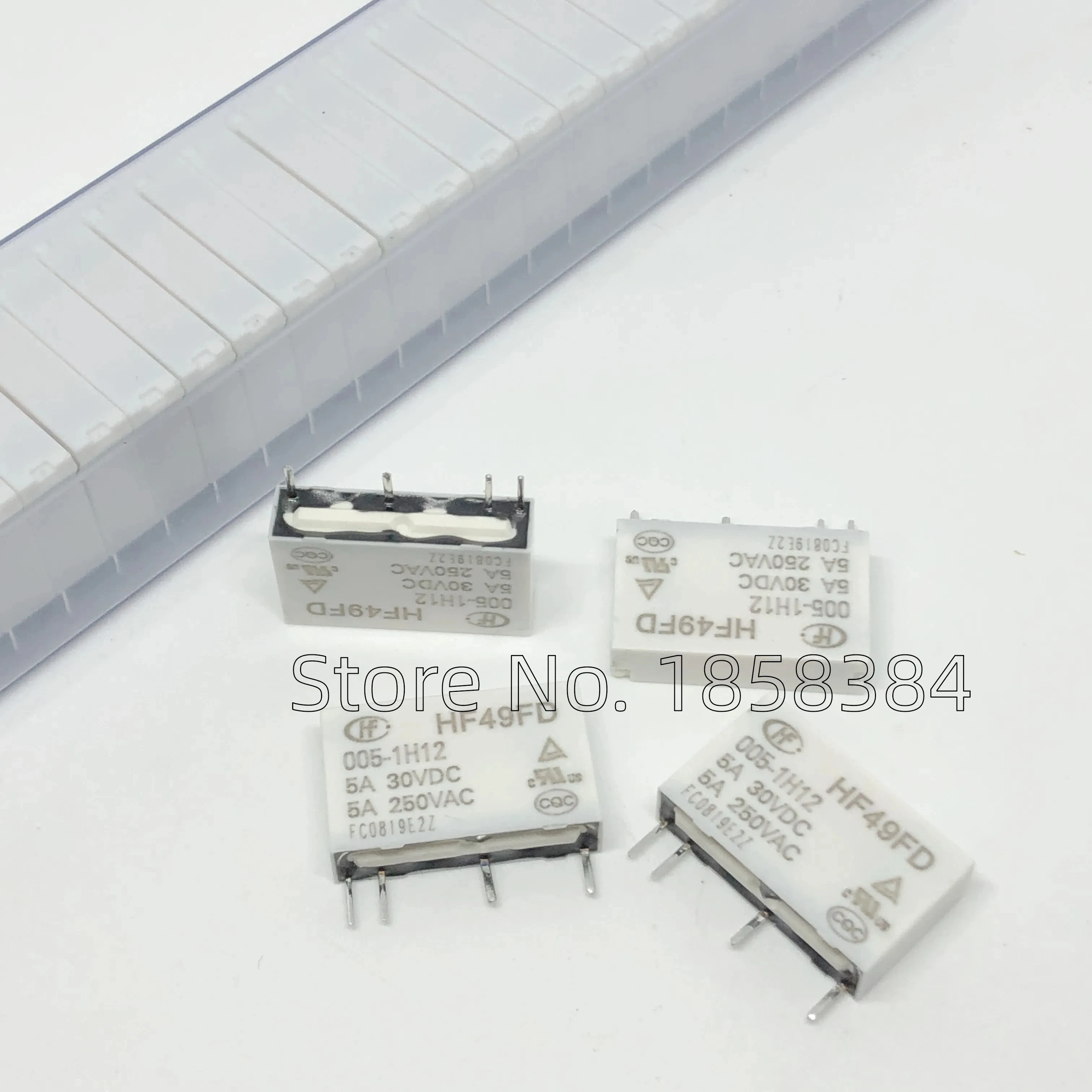 2Pcs/Lot New Original HF41F-005-ZS HF41F-5 12 24-ZS HS ZST HST HF41F 5V 12V 24V ZS ZST HS HST 5Pin 6A 41F-1Z-C2-1 relay base