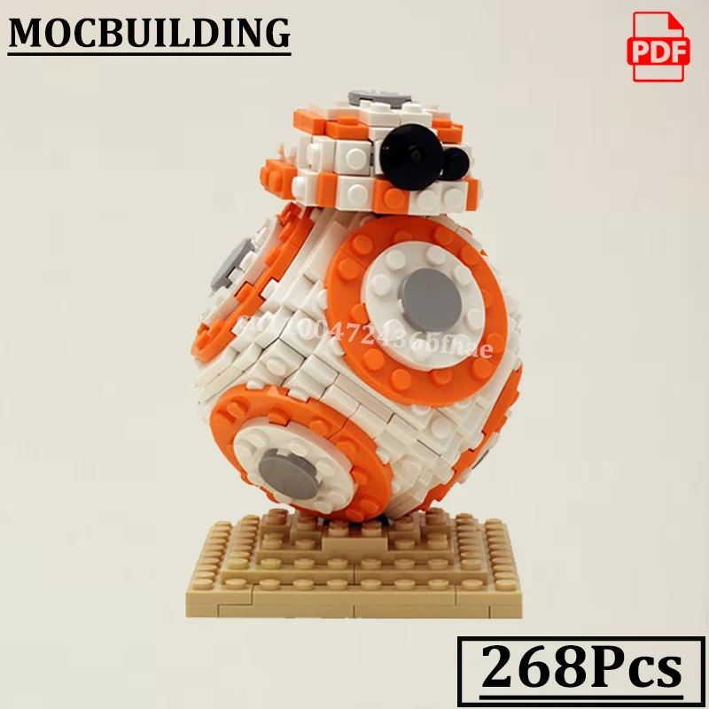 

Робот-кирпичи, модель космического фильма, MOCBUILDING, здания, звезды, строительные блоки, декор для стола, блоки, игрушки, подарок