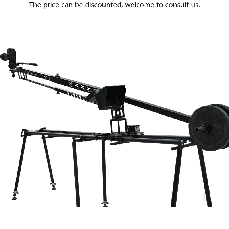 

Jianmei SX3-3m Camera Crane Jib Small Rocker Arm With Two-axis Pan 360 Degree Rotation Suitable For Most Machines