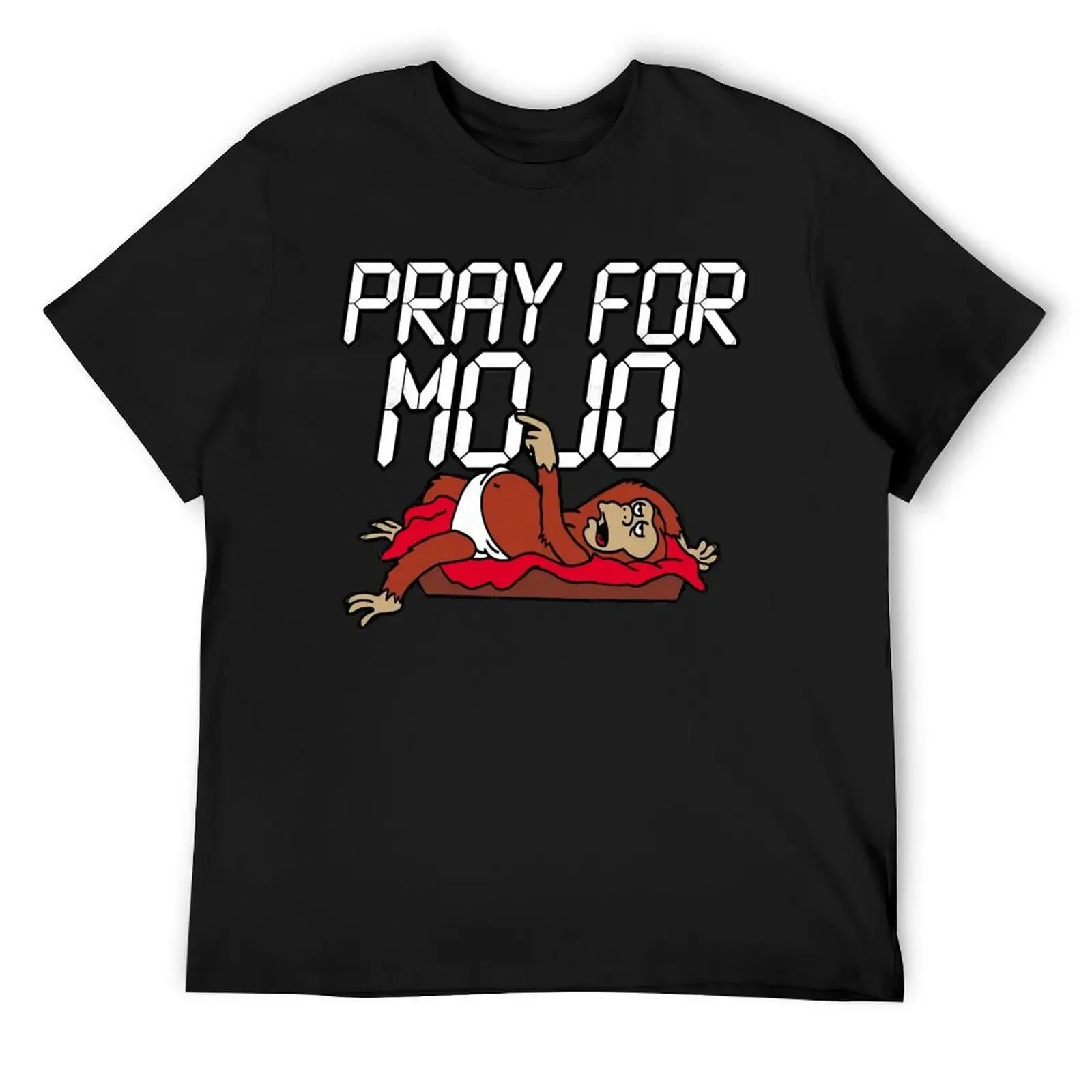 

Pray for mojo T-Shirt blacks summer top anime clothes t shirts for men