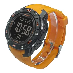 Orologi digitali impermeabili uomini all'aperto multifunzione antiurto mano orologio silicone originale elettronico sport orologi maschio