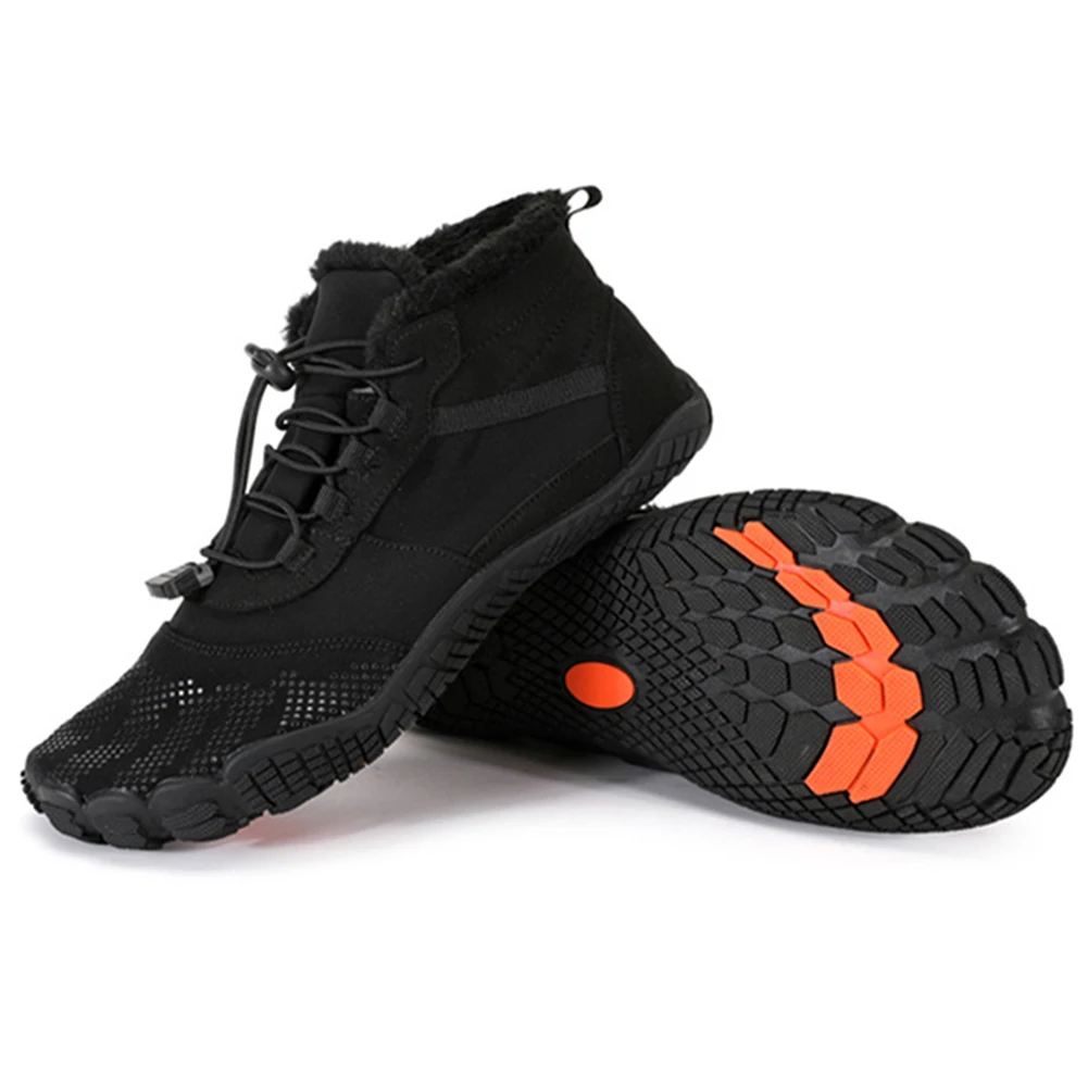 Botines de invierno para hombre y mujer, zapatos de trabajo al aire libre impermeables, botas de nieve antideslizantes para hombre, zapatos informales para senderismo, escalada y trabajo