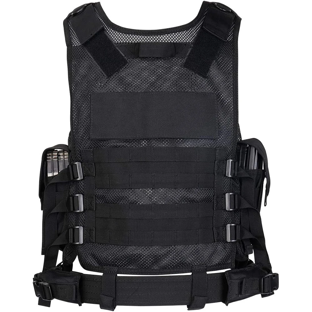 Camouflage outdoor equipment amphibious tactical vest Multi-functional wear resistant breathable mesh CS tactical protective ves