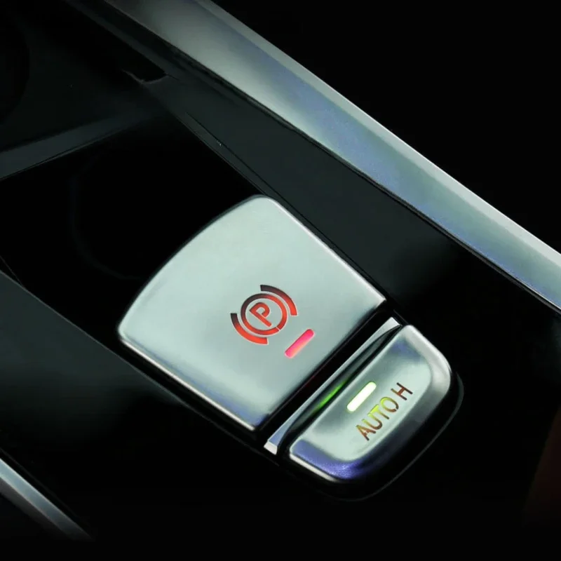 For BMW 5 Series G30 X3 G01 X4 G02 18-24 ABS Car Central Handbrake Cover P Button Trim Sticker Interior Car Accessories 4