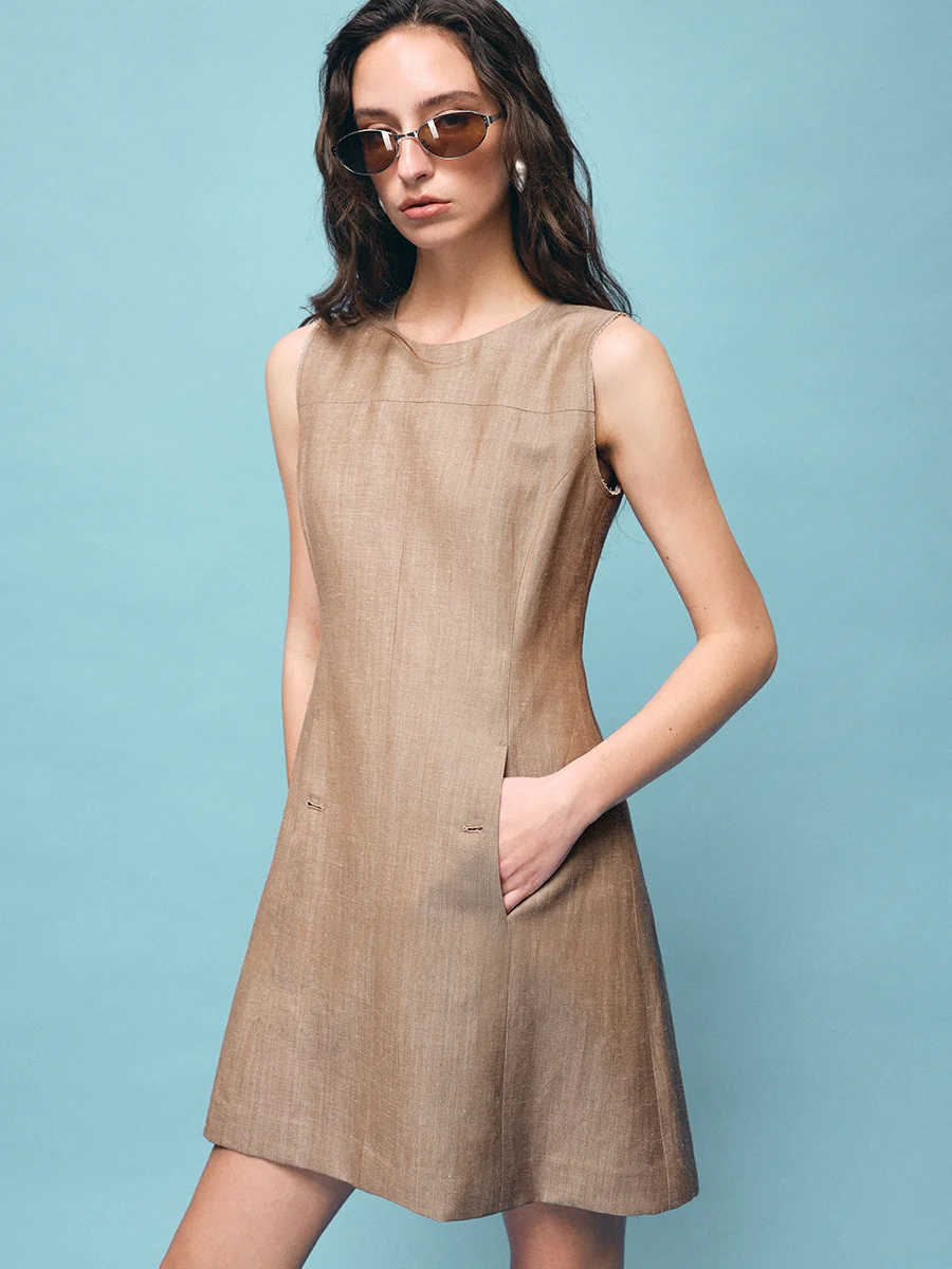 

Элегантный шерстяной костюм YASAKO: блузка без воротника, юбка А-силуэта и брюки-кюлоты для женщин, весна 2026