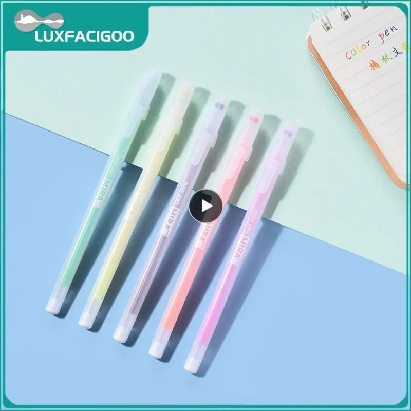 الطباشير متين ومريح وعملي للكتابة بطلاقة بألوان زاهية تشعر بالراحة قرطاسية شفافة قلم محايد