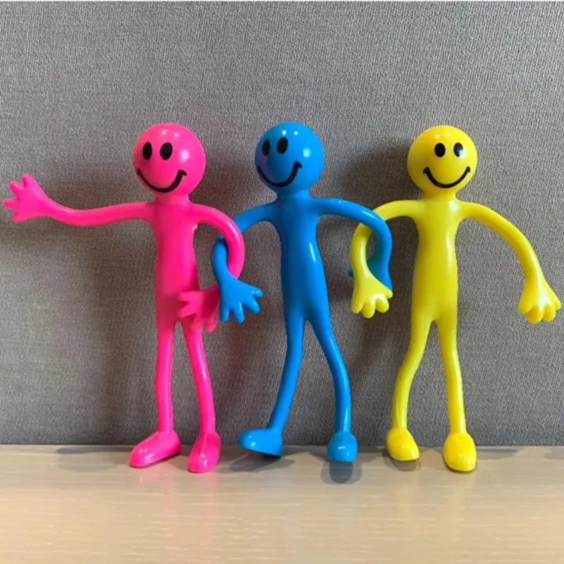 1 Stück Ausdrucksstarker Biegefigur-Spielzeug für Kinder, coole Gadgets, neuartige Spielzeuge für Kinder, flexibler Handyhalter, Entspannungsgeschenk, schönes Geschenk