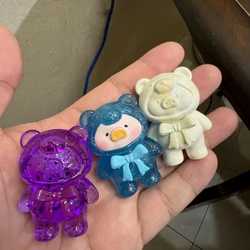 

52toys Lulu The Piggy Teddy Mini Ore Collection Figures Toy Mineral Series Blind Bag Blind Box Keychain Bag Charm Toys Gifts