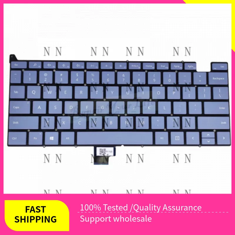 BLGN  New for Surface Laptop Go 1943 1963 keyboard blue fingerprint to unlock version