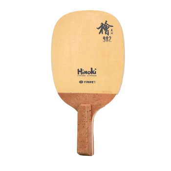 Yinhe masa tenisi blade 982 Hinoki japon penhold masa tenisi ping pong raket bir selvi