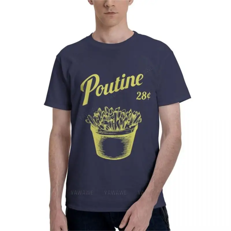 Poutine Classic T-Shirt mens tall t shirts big and tall t shirts for men Anime t-shirt blank t shirts