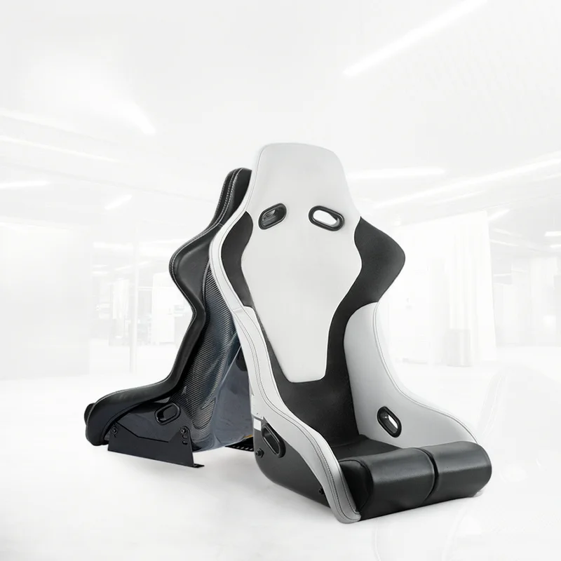 High-Quality Lightweight Carbon Fiber PU Motorsport Full Shell Racing Bucket Seat