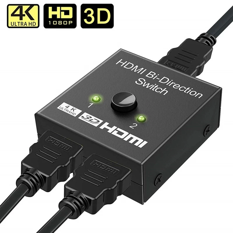 4K Hdmi Switch 2 Po… - image