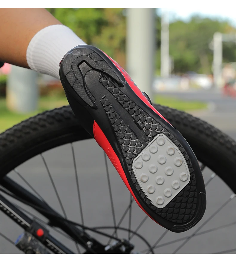 Atmungsaktive Radsportschuhe MTB Fahrradschuhe Herren Renn- und Wettkampfschuhe Selbstverriegelnde Speed-Fahrradsneaker Damen Cleat-Straßenradsportschuhe – Detail 39