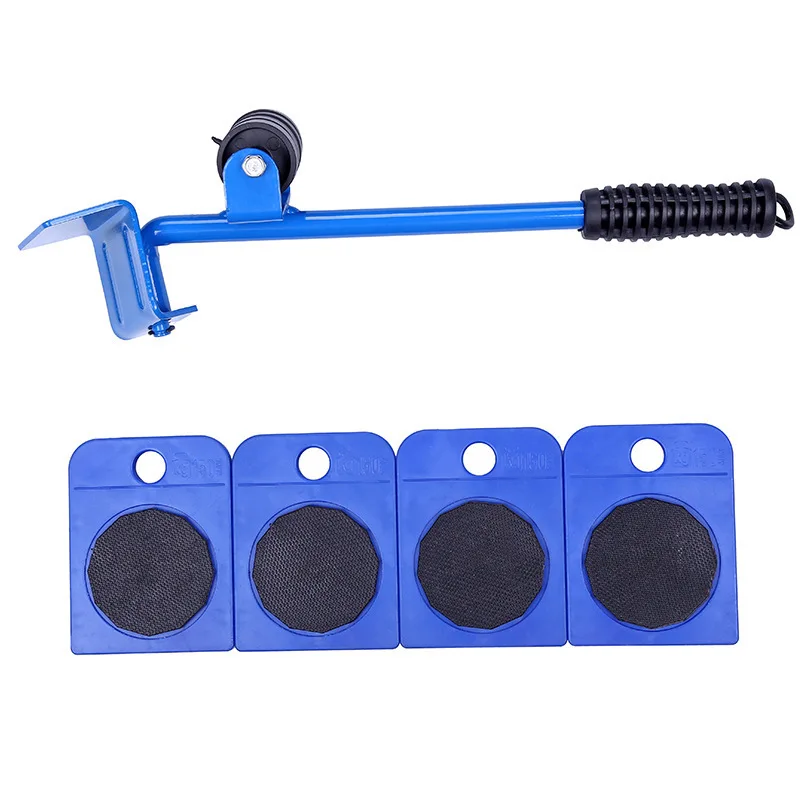 Heavy Duty Furniture Lifter Mover, Roller Device, Lifting Helper, Furniture Moving Transport Tool with Wheel Bar, Moving Tools