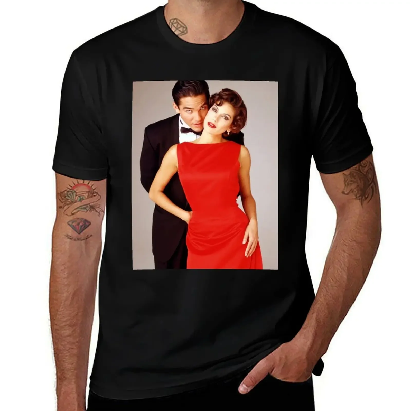Dean Teri Tux 3 T-Shirt cheap stuff quick-drying tshirts personalised summer clothes Men's t-shirt