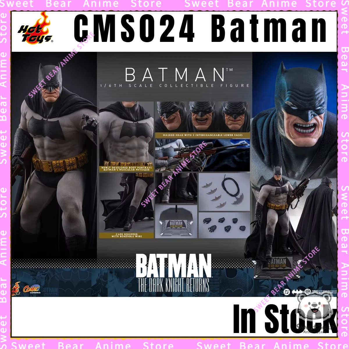 

In Stock HOT TOYS Batman The Dark Knight Returns HT CMS024 1/6 Scale Action Figure Anime Model Trendy Toys Doll Collectibles