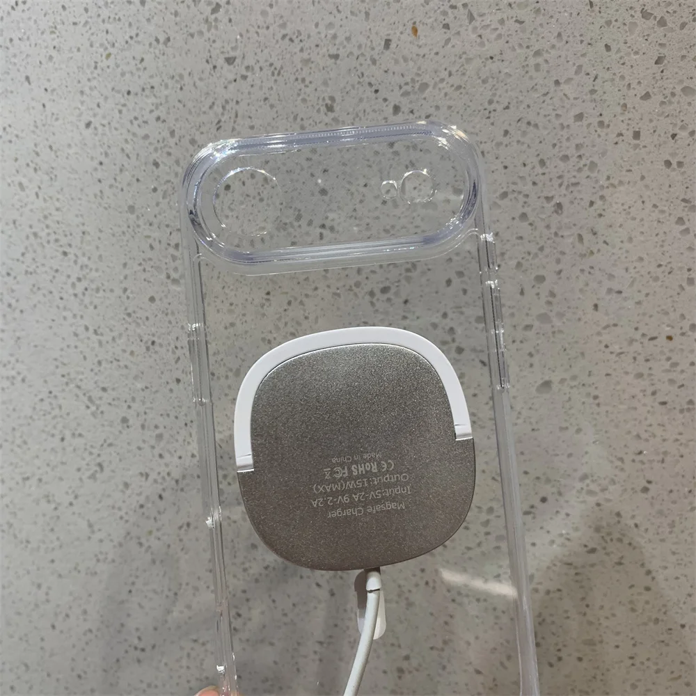 فاخر شفاف قوي المغناطيسي قذيفة آيفون 17 برو 17 الهواء 16 15 برو ماكس شحن لاسلكي الوفير مجموعة هدايا عالمية #6