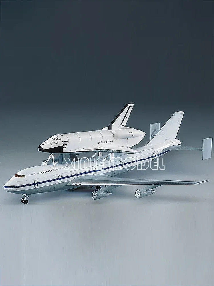 مجموعة نماذج مقياس الأكاديمية 12708 1/288 مكوك الفضاء مع محمل 747 #3