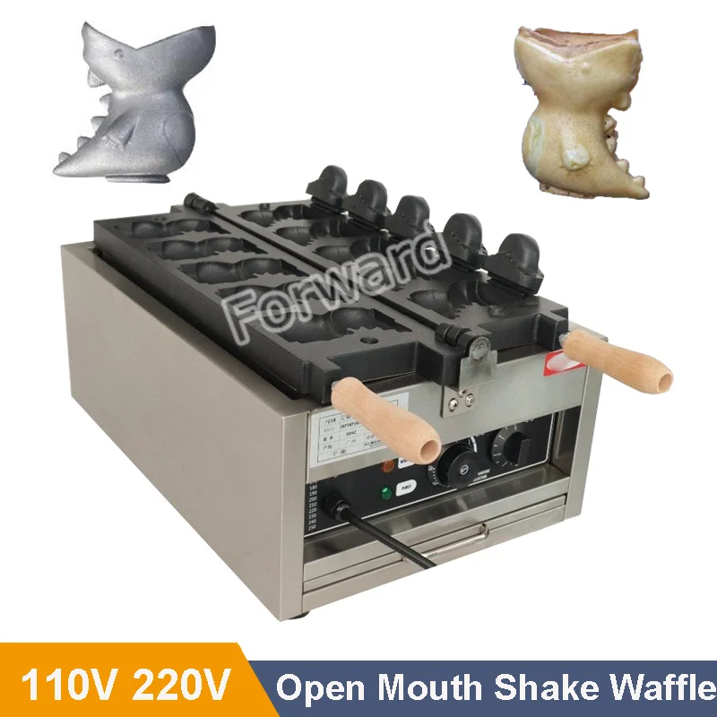 4 Shapes Sea lions Seals Penguins Polar Bears Waffle Bread Baker Machine Mini Teddy Bear Mould Waffle Maker