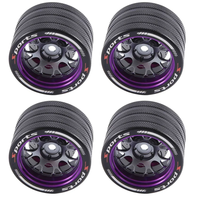 

A30F-4X RC Hand Wheel With Brake Disc Brake Caliper For SANWA MT4/FUTABA 4PX/Flysky NB4/KO EX Next/WFLY X9 Transmitter Purple