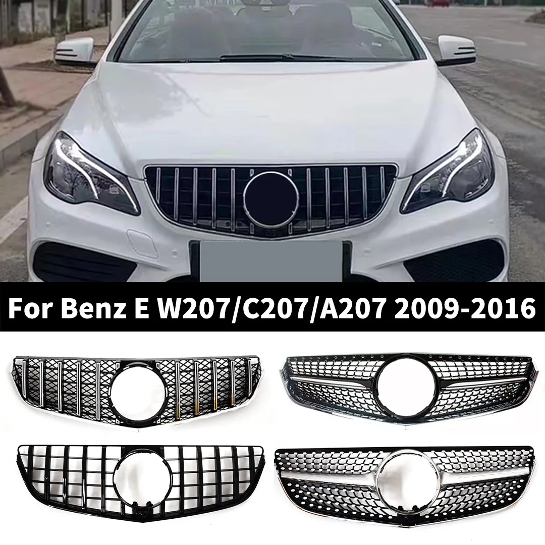 

Sport Front Grille for Mercedes-Benz E-Class W207 C207 2010-2016 Radiator Grill for Coupe CabrioletE200 E260 E320 E350 E400 E500