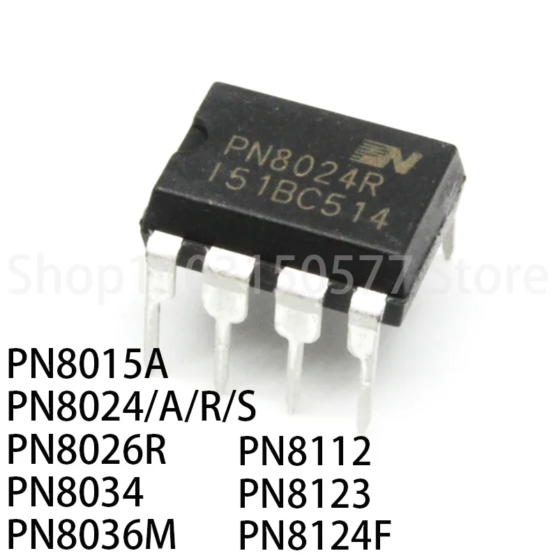 1piece PN8015A PN8024/A/R/S PN8026R PN8034 PN8036M PN8112 PN8123 PN8124F-DIP7